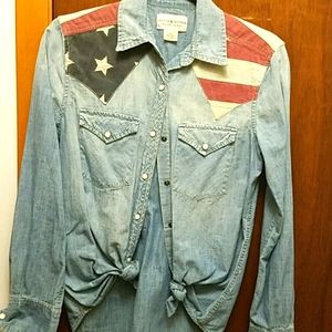 Chambray  denim shirt